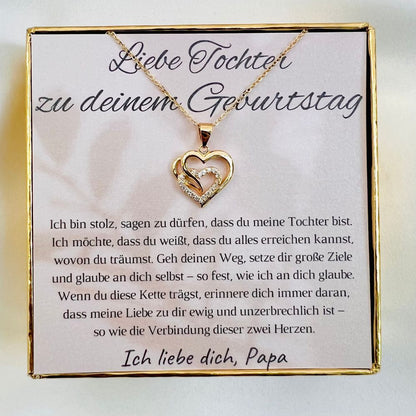 Halskette für die Tochter zum Geburtstag „Herzen“