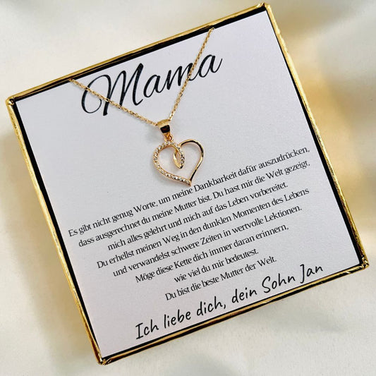 Für die Mama vom Sohn „Herzchen mit Zirkonia“ – Limitierte Edition
