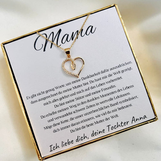 Für die Mama von der Tochter „Herzchen mit Zirkonia“ – Limitierte Edition