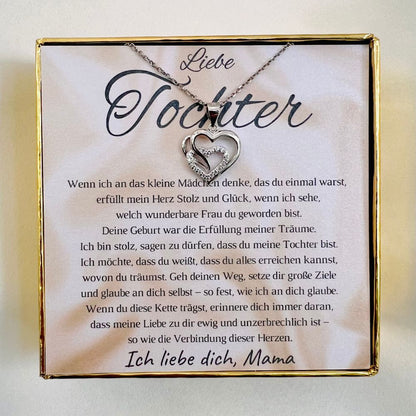 Halskette für die Tochter „Herzen“ / „Erfüllung der Träume“ – Limitierte Edition
