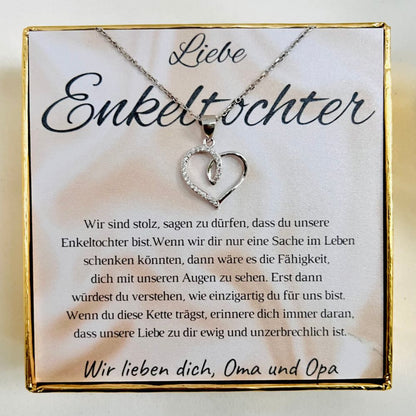 Für die Enkelin „Herzchen mit Zirkonia“