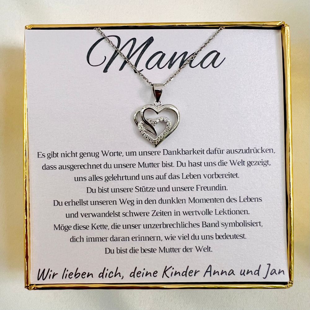 Für die Mama von der Tochter „Herzen“ – Limitierte Edition